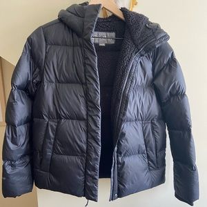 Eddie Bauer down puffer jacket.